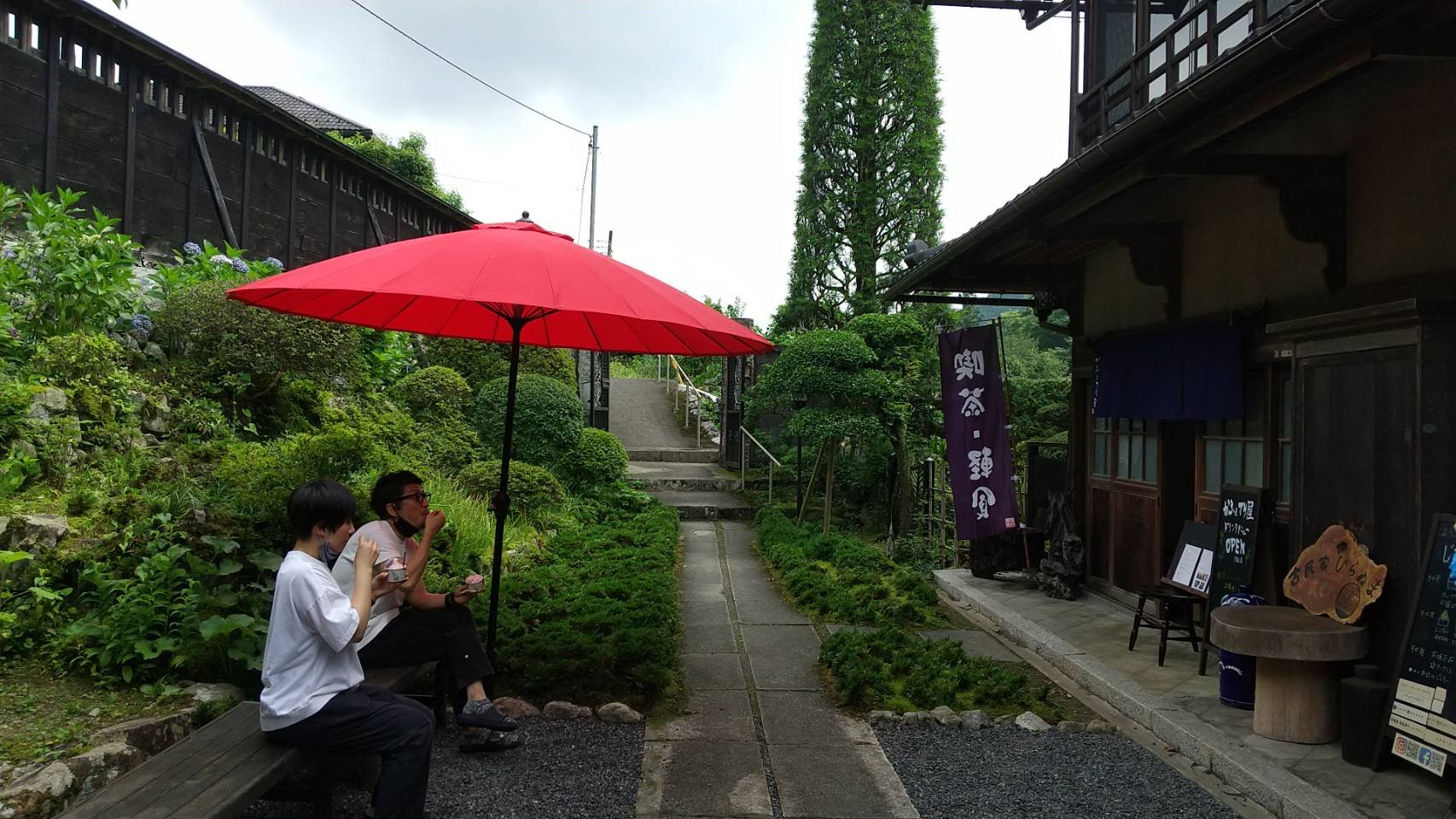 古民家の外観の画像